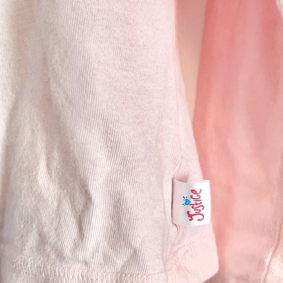 Girl’s Justice CHEER GO FIGHT WIN Long Sleeve Shirt - Picture 5 of 6